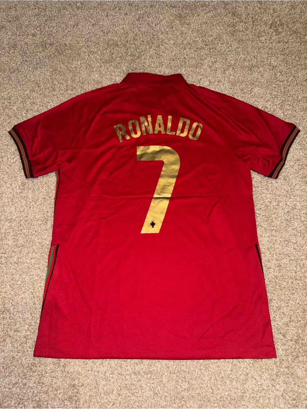 Nike Portugal 2020/2021 Cristiano Ronaldo #7 Men’s Home Soccer Jersey 🆕 - Picture 1 of 8